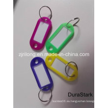 Tarjeta de signo a &amp; clave de etiquetas y etiqueta y llavero de plástico y accesorios (DR-Z0161)